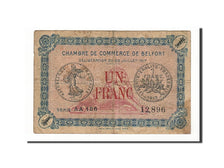 France, Belfort, 1 Franc, 1917, TB, Pirot:23-32