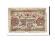 Billet, France, Cahors, 1 Franc, 1919, B+, Pirot:35-24