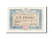 Banknote, Pirot:62-11, 1 Franc, 1919, France, AU(55-58), Gray et Vesoul