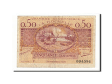 Billet, France, La Rochelle, 50 Centimes, 1920, TB+, Pirot:66-7