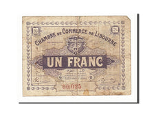France, Libourne, 1 Franc, 1918, TB+, Pirot:72-25