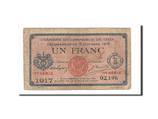 Banknote, Pirot:77-19, 1 Franc, 1919, France, VF(20-25), Lyon