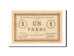 Banknote, Pirot:7-28, 1 Franc, 1915, France, UNC(65-70), Amiens