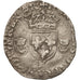 France, Douzain aux croissants, 1556, Bordeaux, VF(20-25), Billon, Sombart:4380