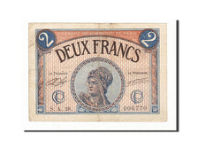 Banknote, Pirot:97-28, 2 Francs, 1920, France, EF(40-45), Paris