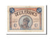Banknote, Pirot:97-28, 2 Francs, 1920, France, EF(40-45), Paris