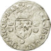 Moneda, Francia, Douzain aux croissants, 1552, Rennes, MBC, Vellón