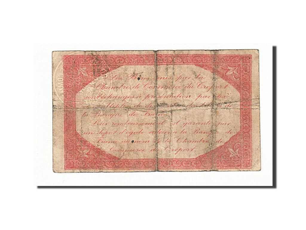 France, Le Tréport, 25 Centimes, 1915, VF(20-25), Pirot:71-8