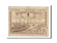 Billete, 1 Franc, Pirot:52-24, 1920, Francia, MBC, Dieppe