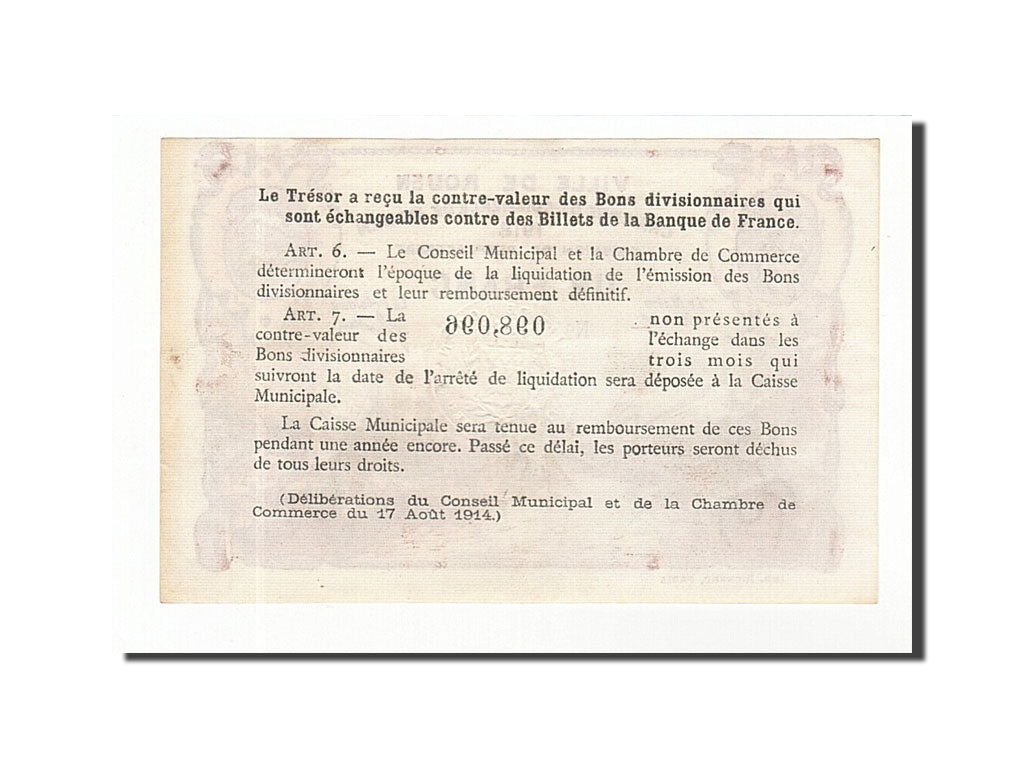 Billet, France, Rouen, 1 Franc, 1918, SUP+, Pirot:110-39