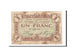 Billet, France, Abbeville, 1 Franc, TB+, Pirot:1-3
