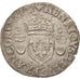 Monnaie, France, Douzain aux croissants, 1557, Lyon, TTB, Billon, Sombart:4380
