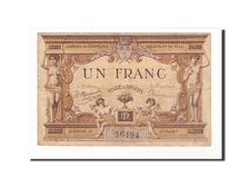 Banknote, Pirot:8-1, 1 Franc, 1915, France, AU(50-53), Angers