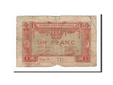 France, Calais, 1 Franc, B+, Pirot:36-41