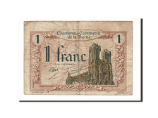Banknote, Pirot:43-2, 1 Franc, 1920, France, VF(20-25), Reims