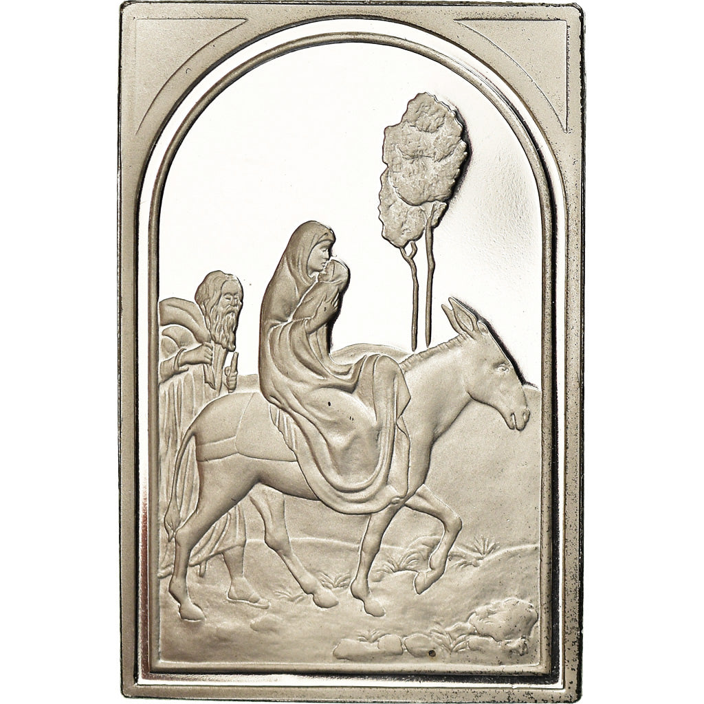 Vatican, Medal, Institut Biblique Pontifical, Matthieu 2:14, Religions &