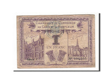 Banknote, Pirot:34-22, 1 Franc, 1920, France, VF(30-35), Caen et Honfleur