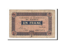 Banknot, Francja, Nancy, 1 Franc, 1921, VF(30-35), Pirot:87-49