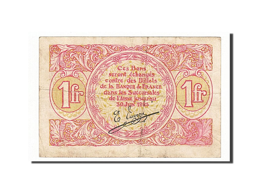 France, Saint-Quentin, 1 Franc, VF(30-35), Pirot:116-3