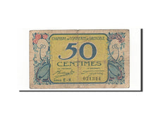 France, Grenoble, 50 Centimes, 1917, TB+, Pirot:63-14