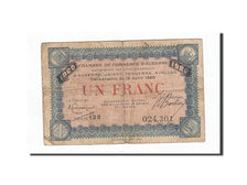 France, Auxerre, 1 Franc, 1920, VF(30-35), Pirot:17-26