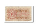 Billete, 50 Centimes, Pirot:123-6, 1920, Francia, BC+, Tours