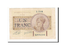 Banknote, Pirot:97-23, 1 Franc, 1920, France, EF(40-45), Paris