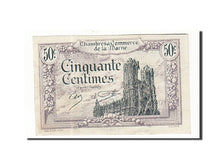 Banknote, Pirot:43-1, 50 Centimes, 1920, France, AU(50-53), Reims