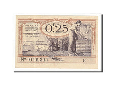 Banknote, Pirot:94-3, 25 Centimes, France, EF(40-45), Lille