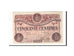 Banconote, Pirot:67-3, SPL, Laval, 50 Centimes, 1920, Francia