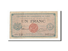 Frankreich, Lyon, 1 Franc, 1914, VF(30-35), Pirot:77-1