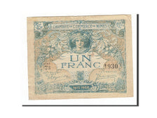 Billet, France, Nîmes, 1 Franc, 1915, TTB, Pirot:92-11