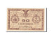 Banknote, Pirot:111-1, 50 Centimes, France, UNC(63), Saint-Brieuc