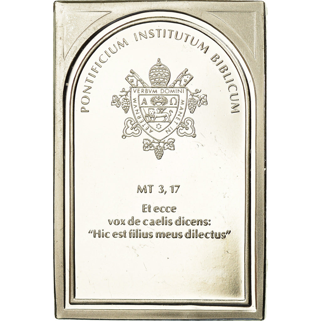 Vatican, Medal, Institut Biblique Pontifical, Matthieu 3:17, Religions &