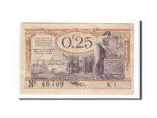 Banknote, Pirot:94-3, 25 Centimes, France, AU(55-58), Lille