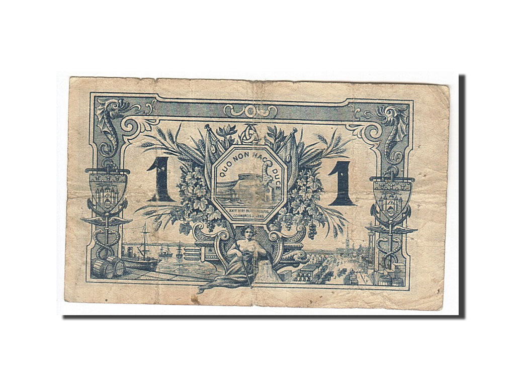 Billet, France, Bordeaux, 1 Franc, 1914, TB, Pirot:30-2