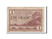 Banknot, Francja, Chateauroux, 1 Franc, 1922, VF(30-35), Pirot:46-30