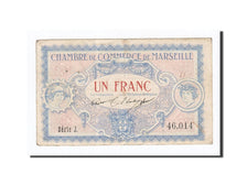France, Marseille, 1 Franc, 1917, EF(40-45), Pirot:79-64