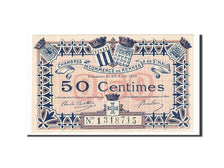 Banknote, Pirot:105-8, 50 Centimes, 1915, France, UNC(65-70), Rennes et