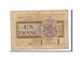 Banknote, Pirot:99-2, 1 Franc, 1920, France, EF(40-45), Peronne