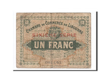 France, Libourne, 1 Franc, 1920, VF(20-25), Pirot:72-30