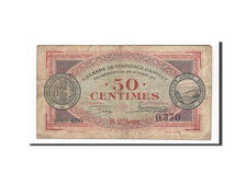 Billete, 50 Centimes, Pirot:10-9, 1917, Francia, BC, Annecy