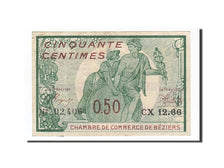 France, Béziers, 50 Centimes, 1916, SUP, Pirot:27-20
