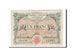 Banknot, Francja, Besançon, 1 Franc, 1922, EF(40-45), Pirot:25-27