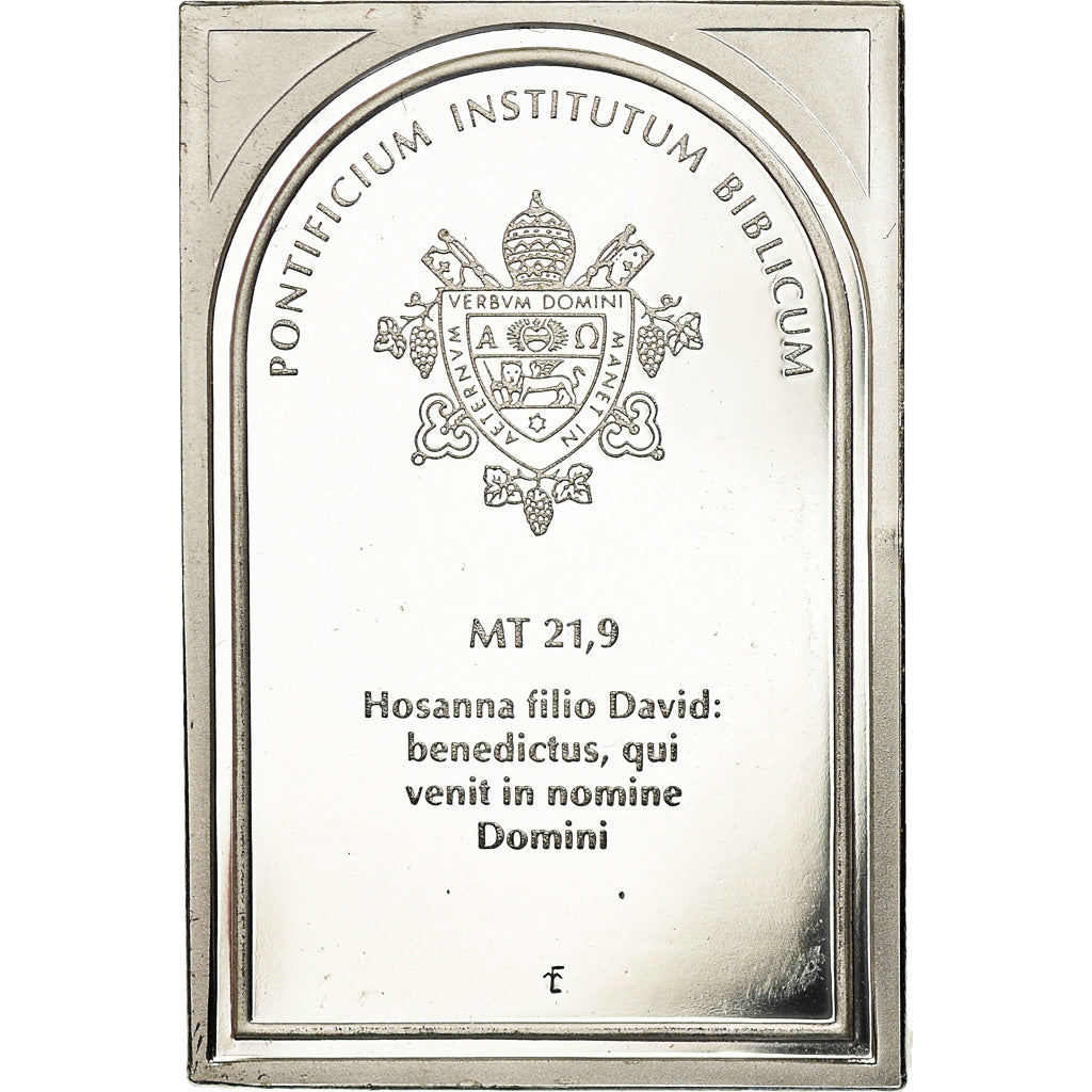 Vatican, Medal, Institut Biblique Pontifical, Matthieu 21:9, Religions &