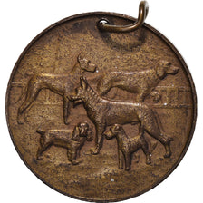 France, Medal, Fédération Cynologique de France, Chiens, EF(40-45), Bronze