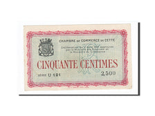 France, Sète, 50 Centimes, 1915, UNC(60-62), Pirot:41-1