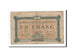 Biljet, Pirot:83-15, 1 Franc, 1917, Frankrijk, TB, Montauban