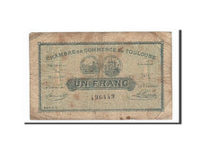 Geldschein, Frankreich, Toulouse, 1 Franc, 1917, S, Pirot:122-27