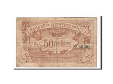Billet, France, Auch, 50 Centimes, 1918, TB+, Pirot:15-11